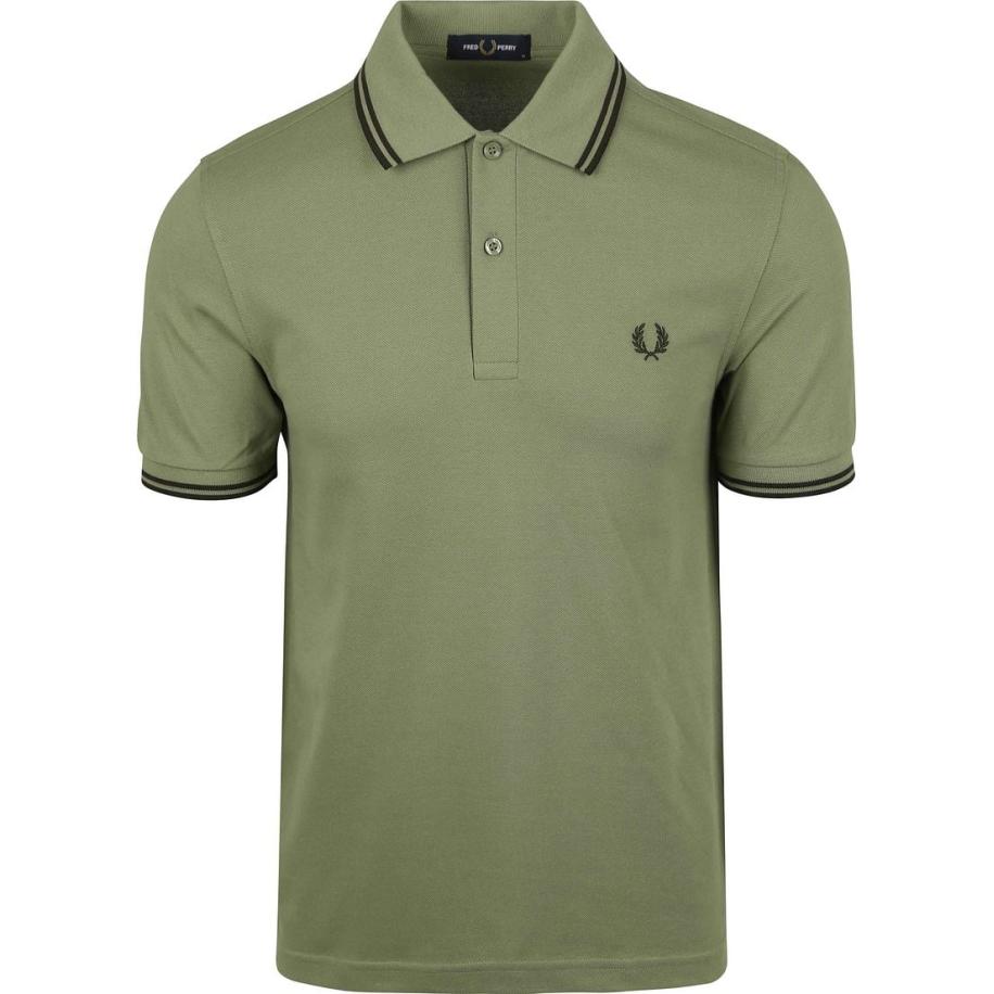 Fred Perry Polo M3600 Groen Y64 Groen