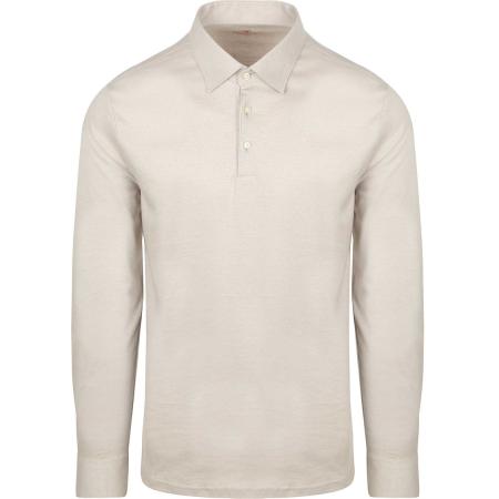 Desoto Longsleeve Poloshirt Essential Beige
