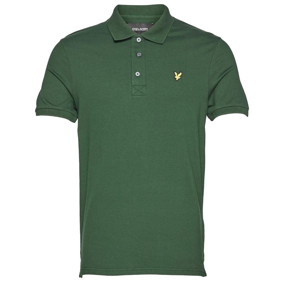 Lyle & Scott Lyle & Scott Shirt geel / donkergroen / zwart -