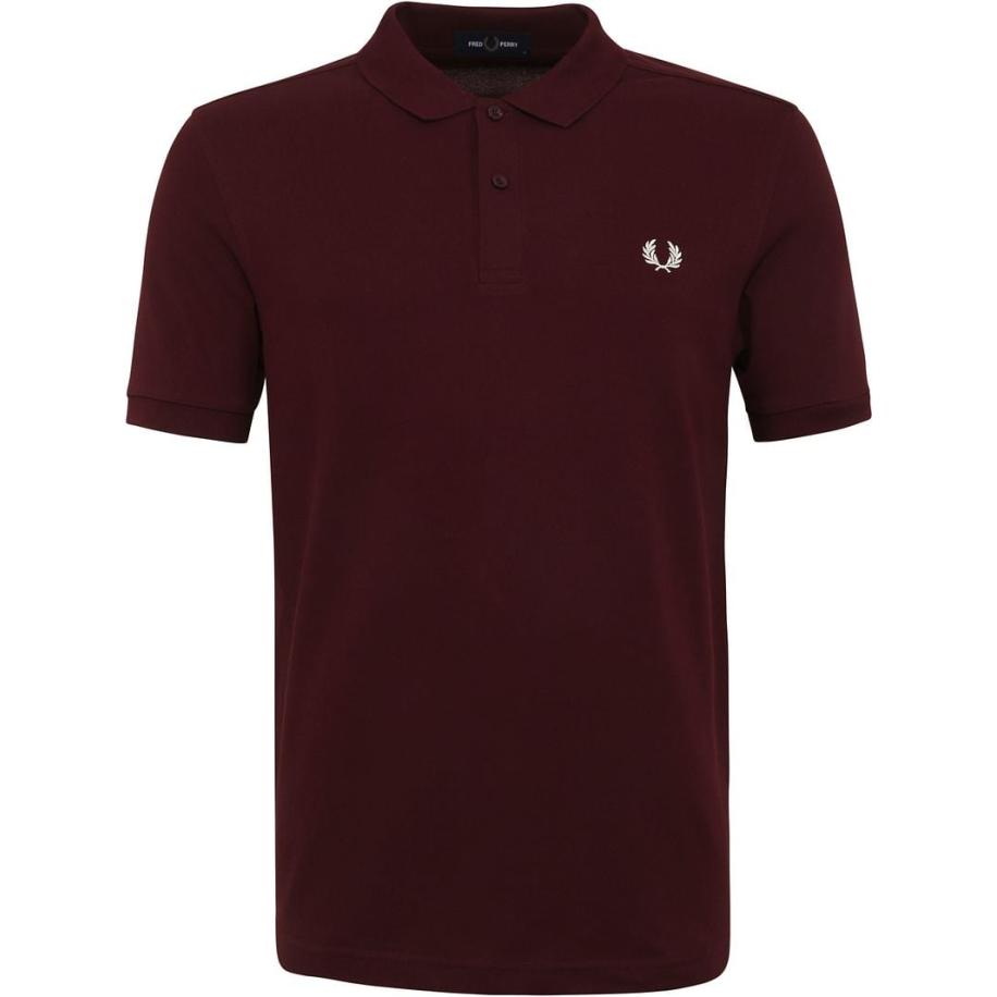 Fred Perry Bordeaux Polo Rood