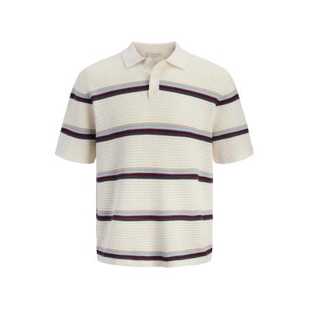 JACK & JONES Shirt JORMaine lichtblauw / wijnrood / zwart / wit