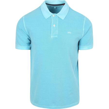 McGregor Piqué Polo Aqua Blauw