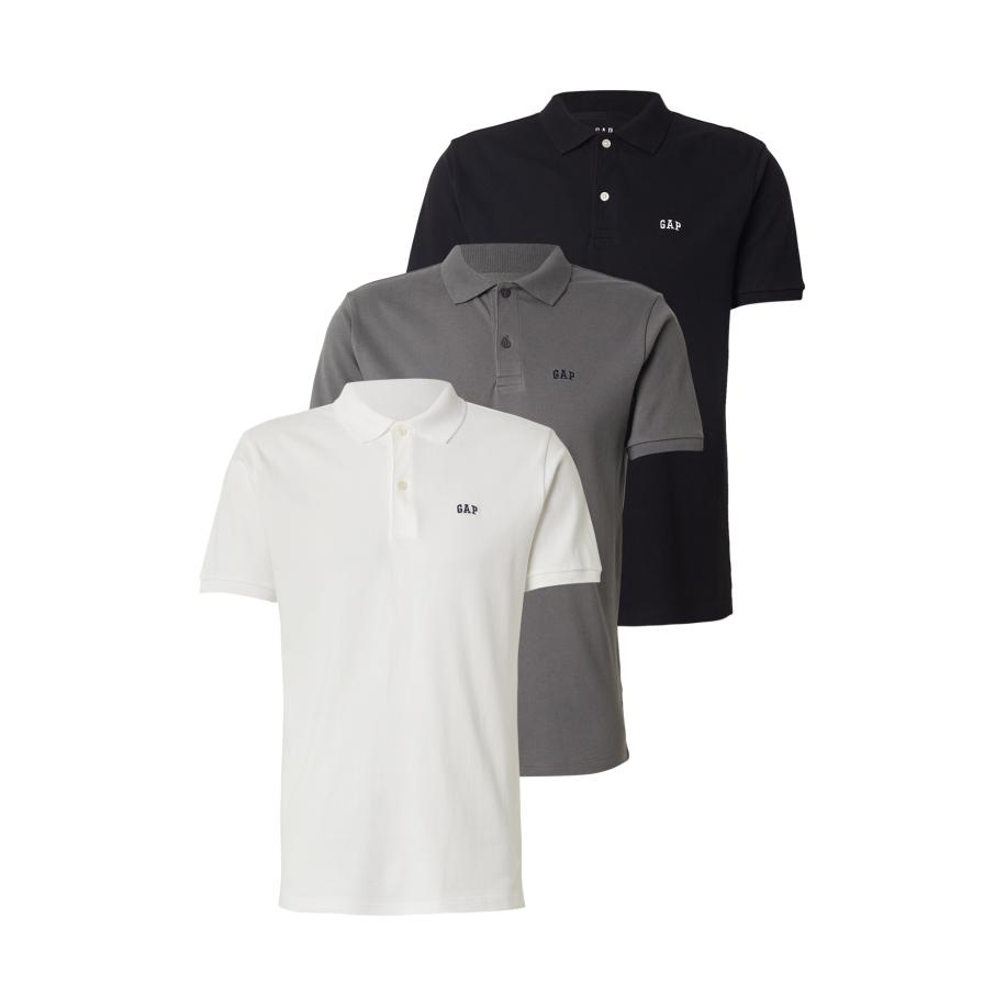 GAP GAP Shirt grijs / zwart / wit -