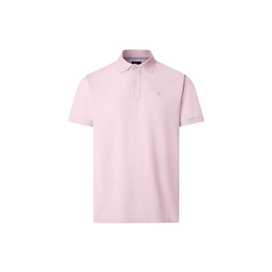 Hackett London Shirt rosa Roze