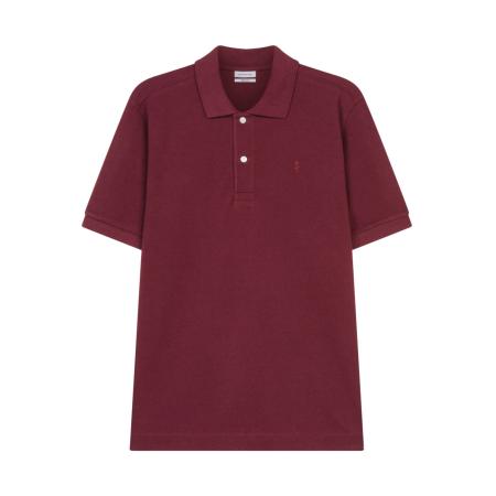 Seidensticker Polo shirt Korte mouw bordeaux