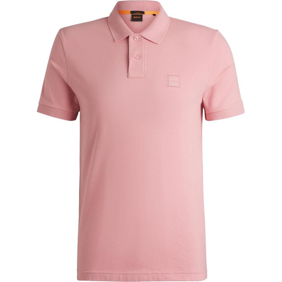 BOSS Passenger Polo Roze Roze