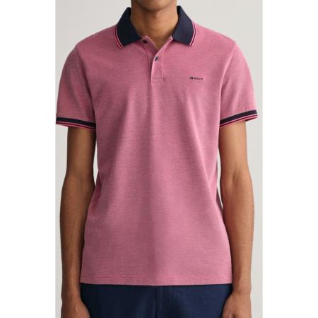 GANT Polo shirt Korte mouw roze