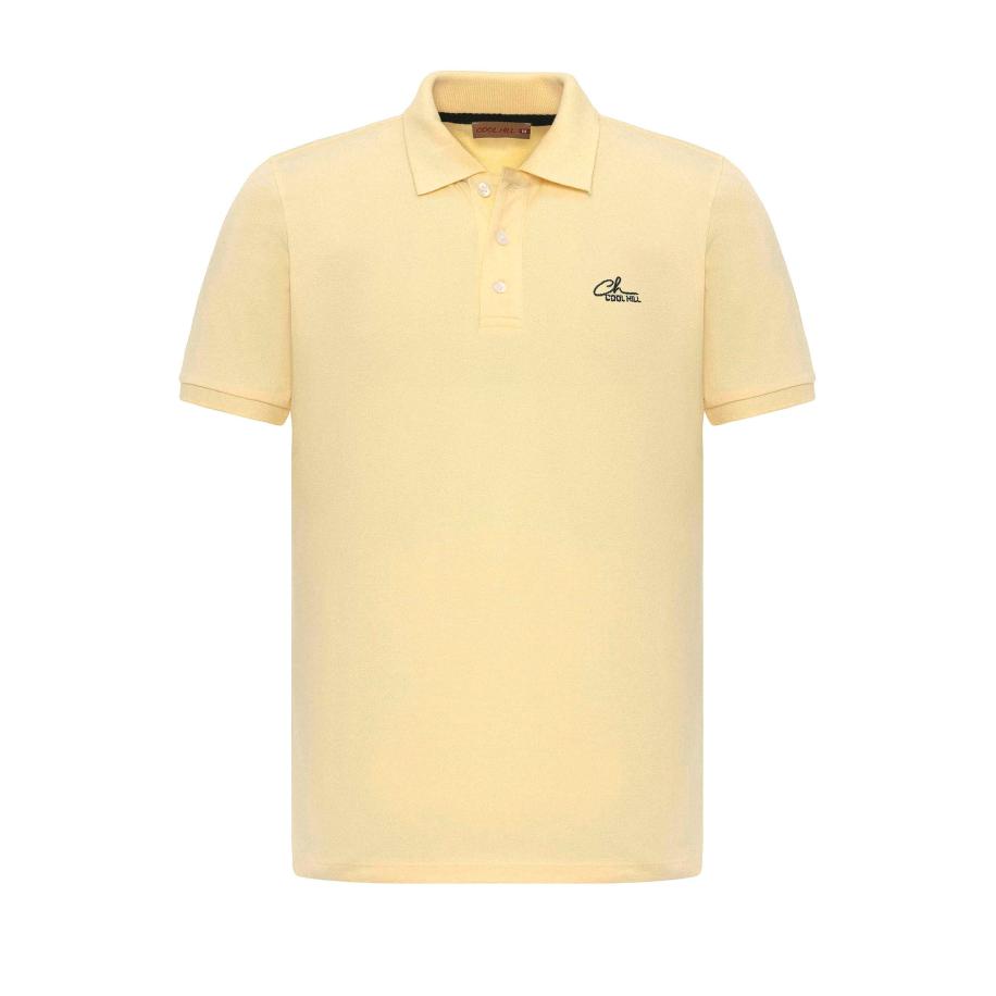 Cool Hill Cool Hill Shirt lichtgeel / zwart -