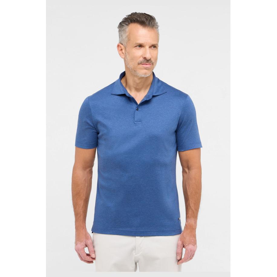 ETERNA 1863 Polo shirt Korte mouw donkerblauw Blauw