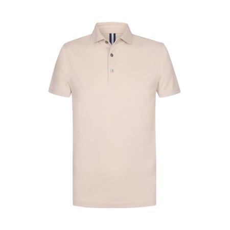 Profuomo Poloshirt Luxury Knitted Beige