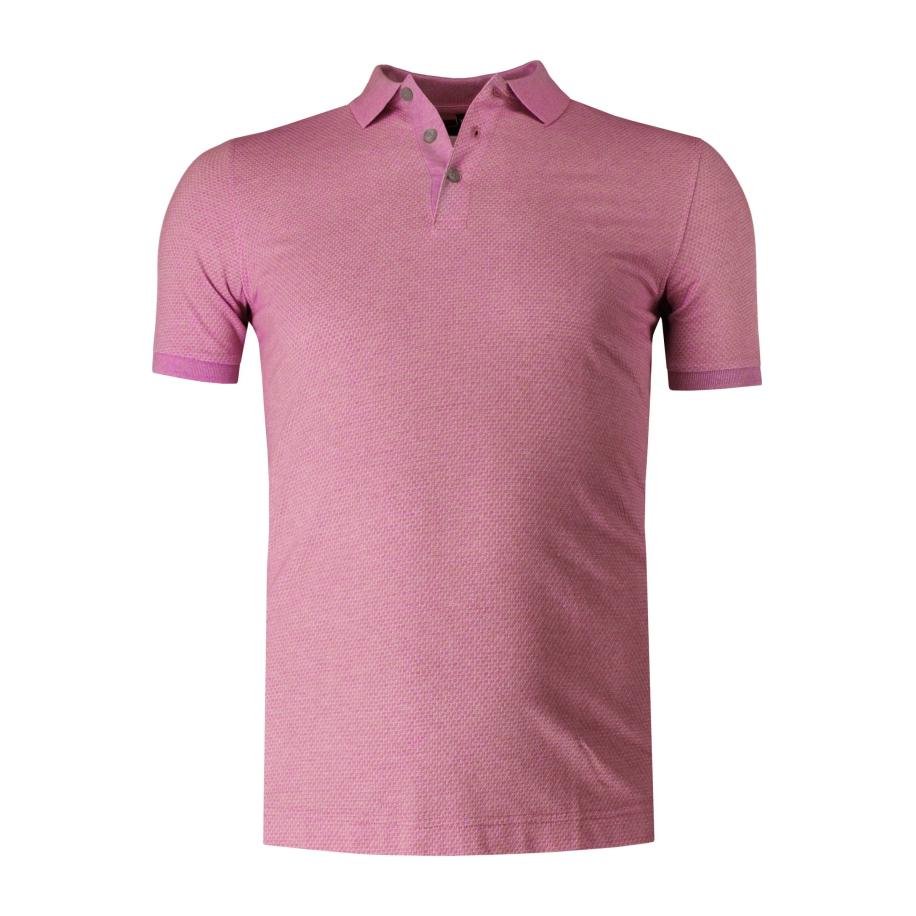 Marvelis Casual Polo shirt Korte mouw granaat Rood