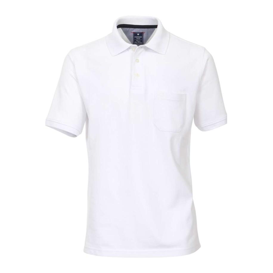 Redmond Polo shirt Korte mouw wit Wit