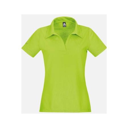 TRIGEMA Dames Poloshirt citroen, Effen