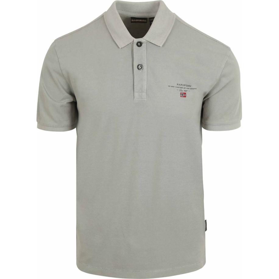 Napapijri Polo Elbas Grijs Grijs