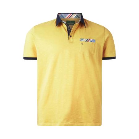 Charles Colby Polo shirt Korte mouw geel