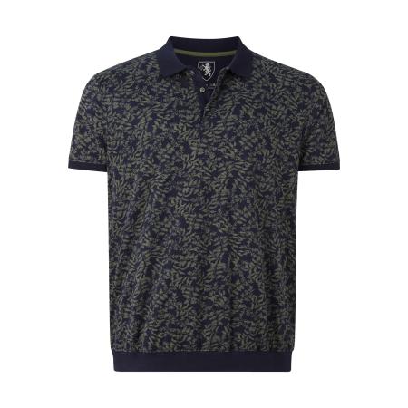 Charles Colby Polo shirt Korte mouw donkerblauw