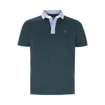 Jan Vanderstorm Polo shirt Korte mouw benzine