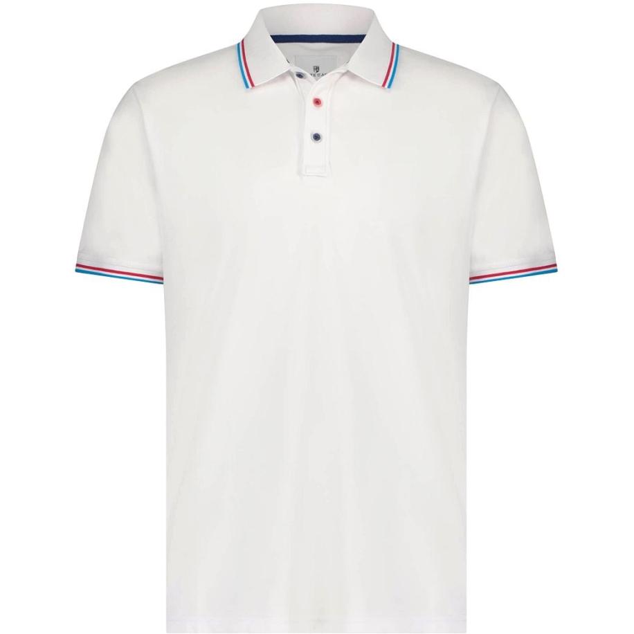 State Of Art Pique Poloshirt Wit Wit