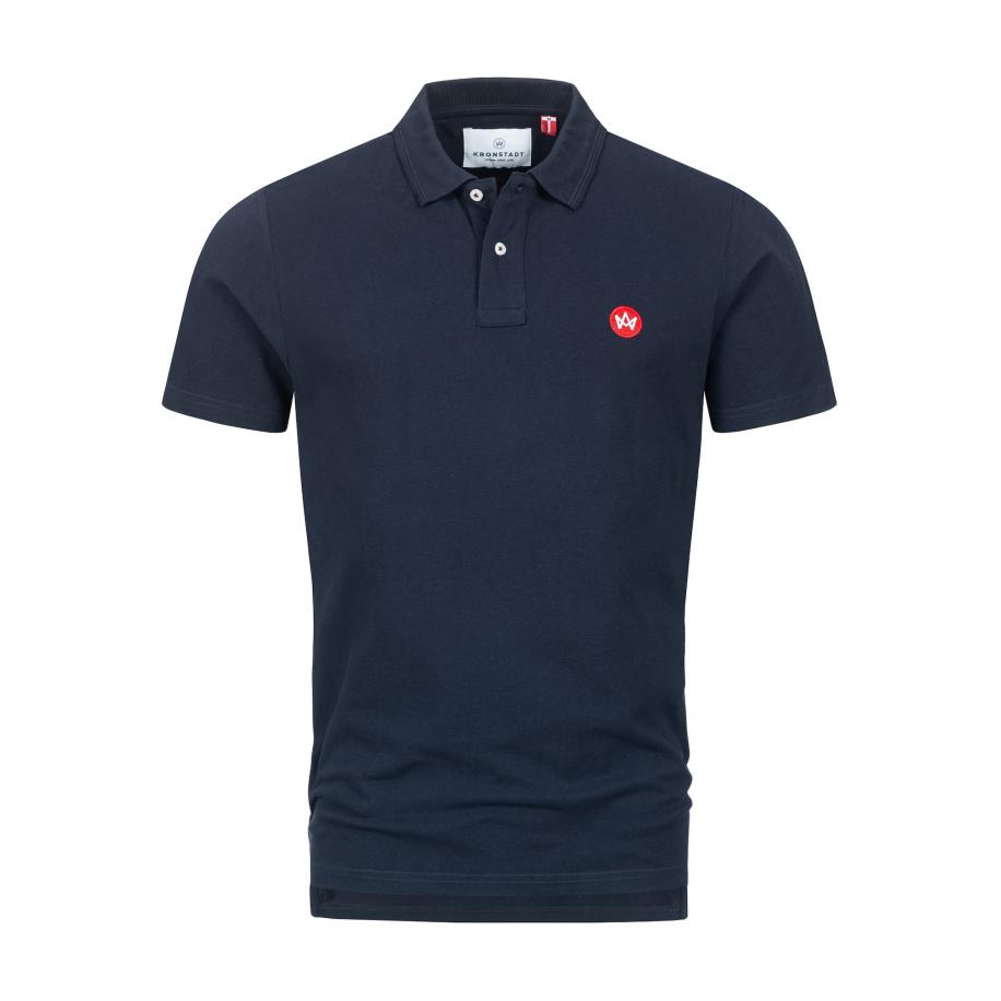 Kronstadt Kronstadt Shirt Imber navy / rood / wit -