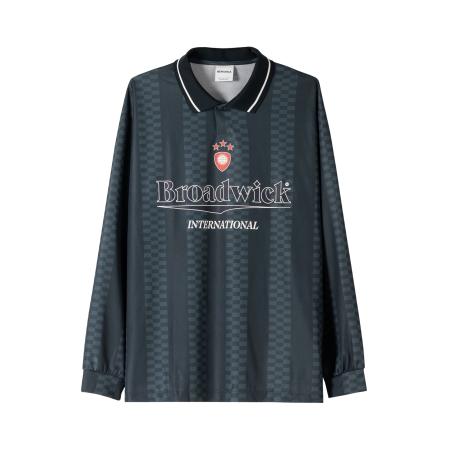 Bershka Bershka Shirt donkergroen / oranje / wit