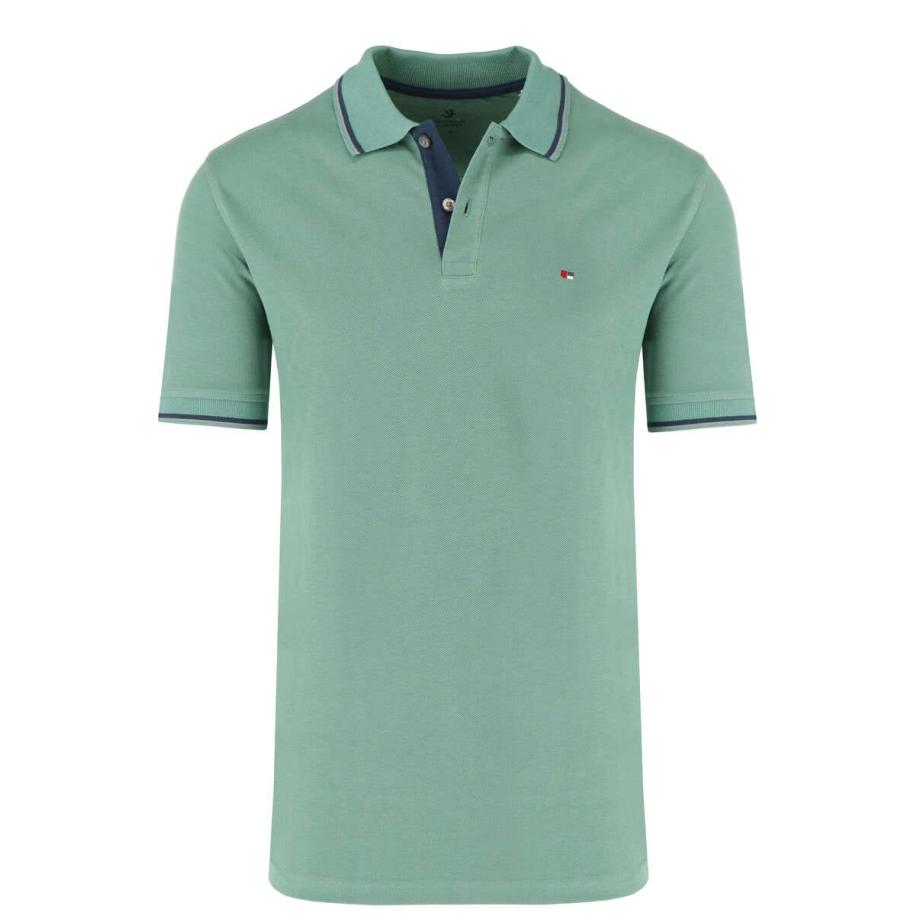 Jupiter Polo shirt Korte mouw smaragd Blauw