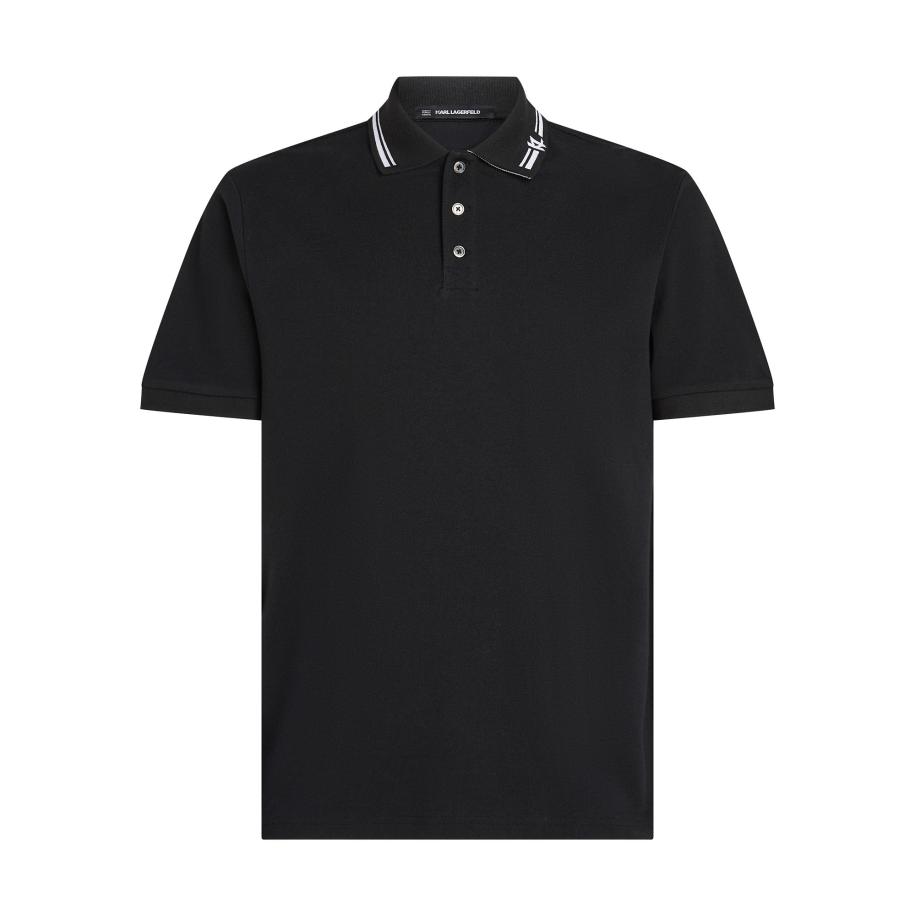 Karl Lagerfeld Karl Lagerfeld Shirt zwart / wit -