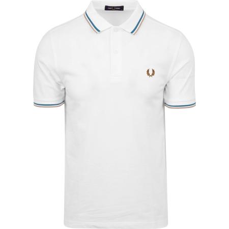 Fred Perry Polo M3600 Wit V21