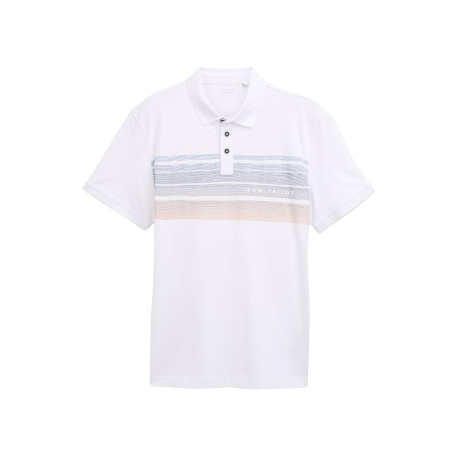 Tom Tailor TOM TAILOR Shirt indigo / enziaan / koraal / wit -