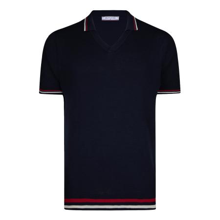 Felix Hardy Felix Hardy Shirt marine / rood / wit