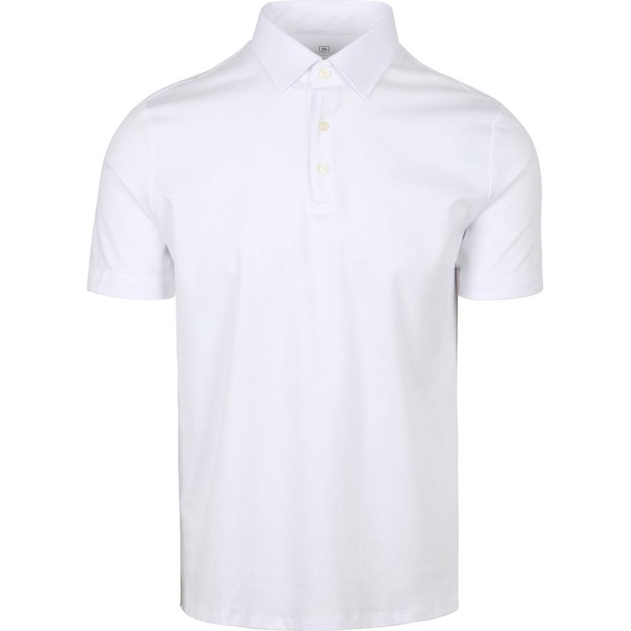 Desoto Poloshirt Essential White Wit