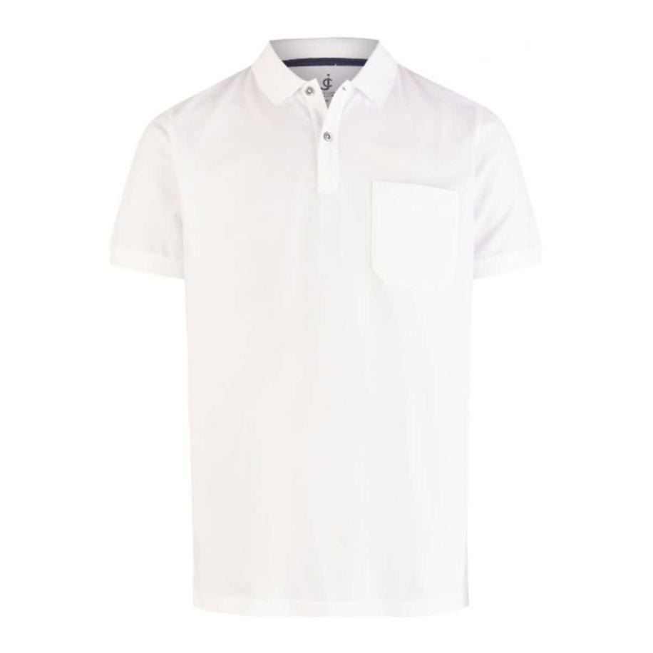Jupiter Polo shirt Korte mouw wit Wit