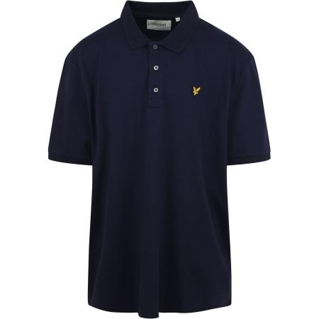 Lyle and Scott Plussize Polo Navy