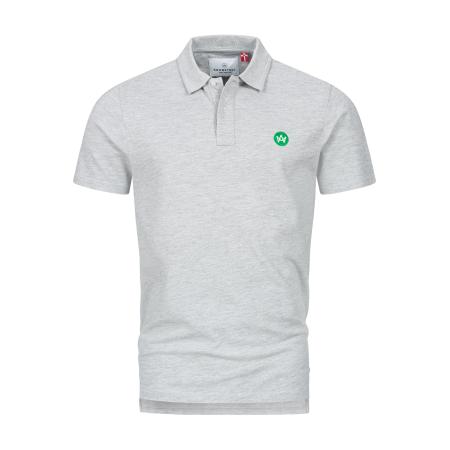 Kronstadt Kronstadt Shirt Imber lichtgrijs / groen / wit