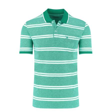 Pierre Cardin Polo shirt Korte mouw groen