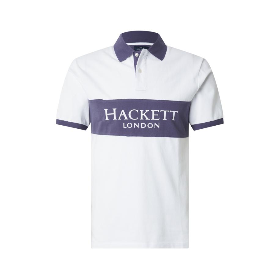 Hackett London Hackett London Shirt navy / robijnrood / wit -