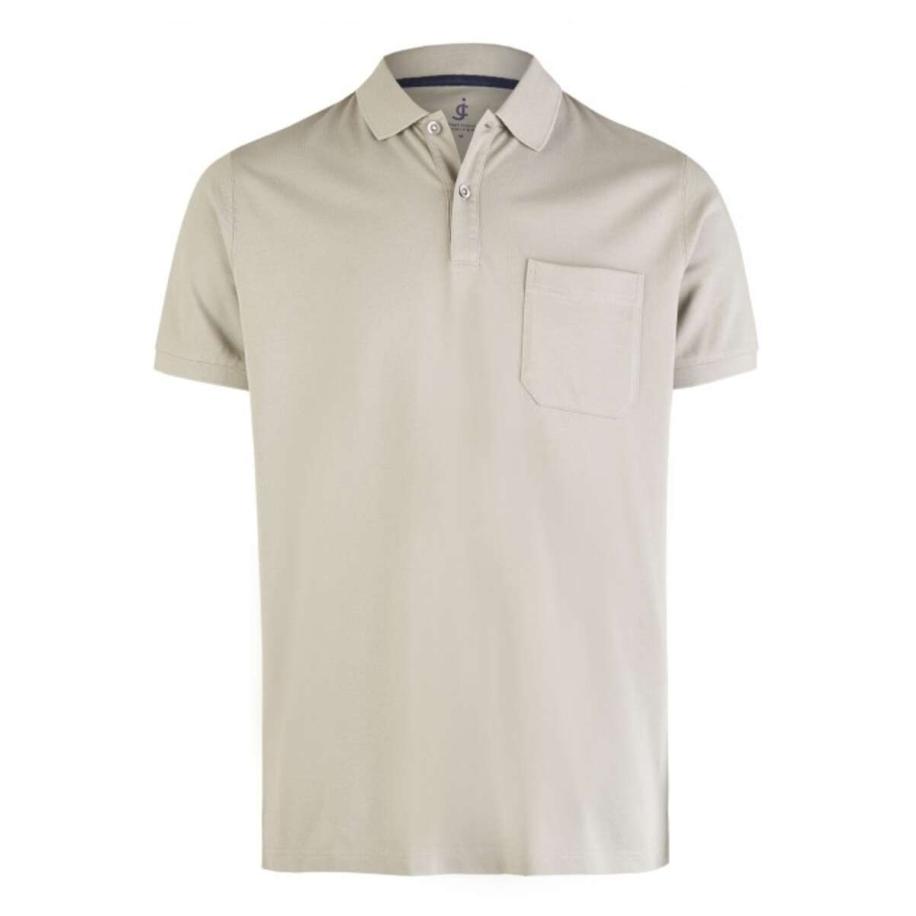 Jupiter Polo shirt Korte mouw zilver Zilver