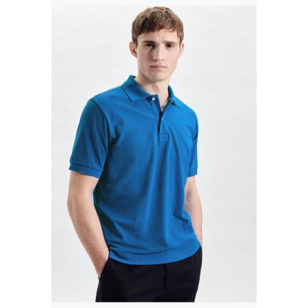 Seidensticker Polo shirt Korte mouw turquoise