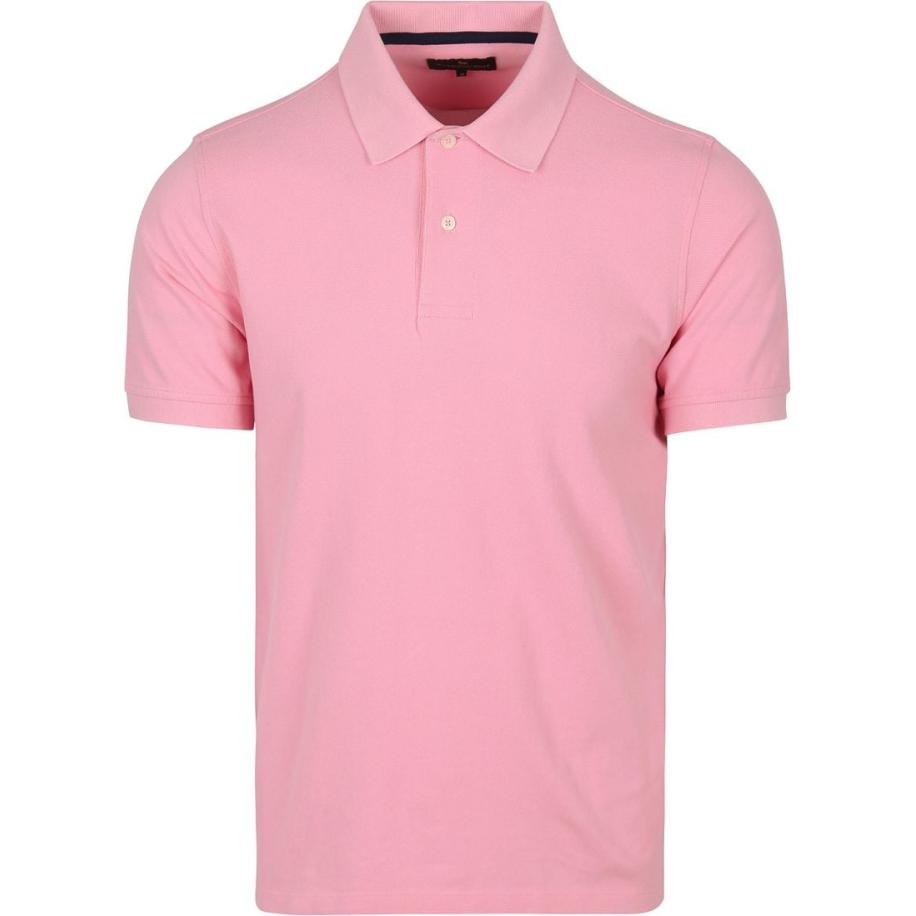 Steppin' Out Polo Piqué Classic Roze Roze