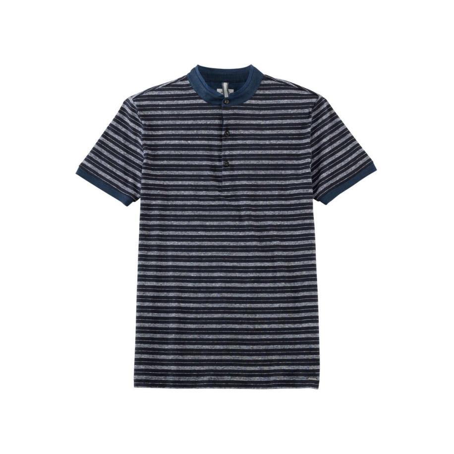 OLYMP Level Five Casual Polo shirt Korte mouw marine Blauw