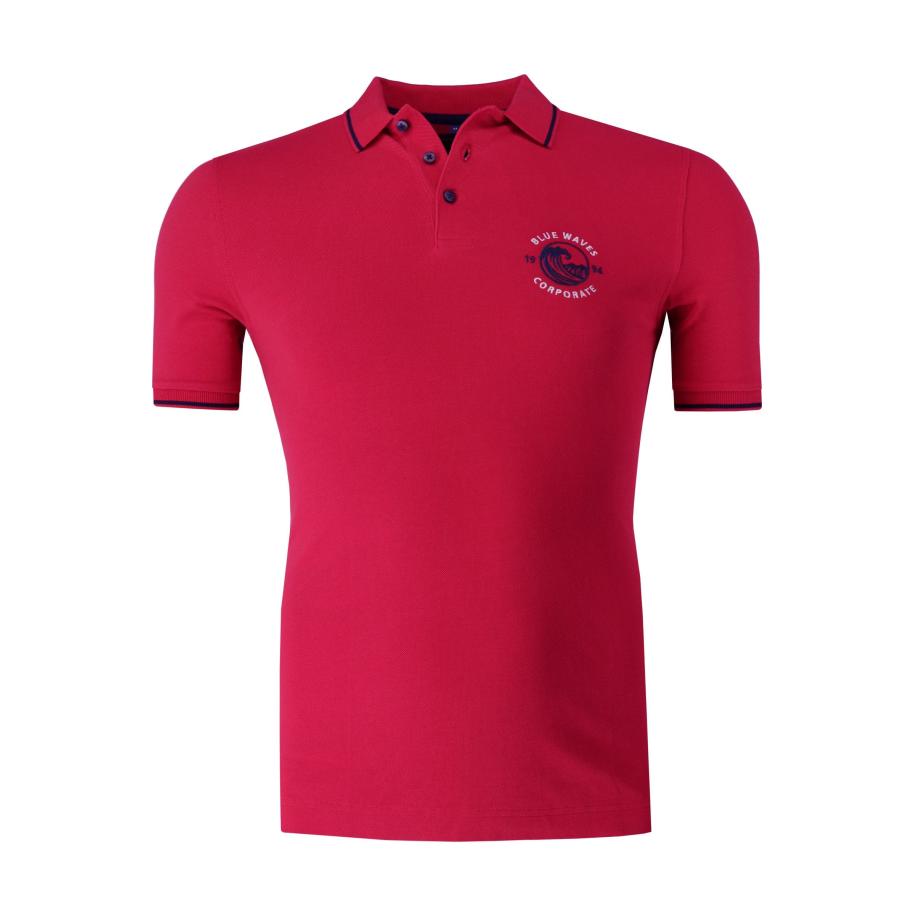 Marvelis Polo shirt Korte mouw chianti Rood