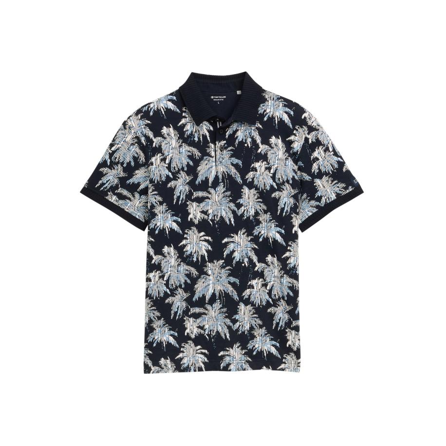 Tom Tailor TOM TAILOR Shirt lichtbeige / marine / duifblauw / donkerblauw -