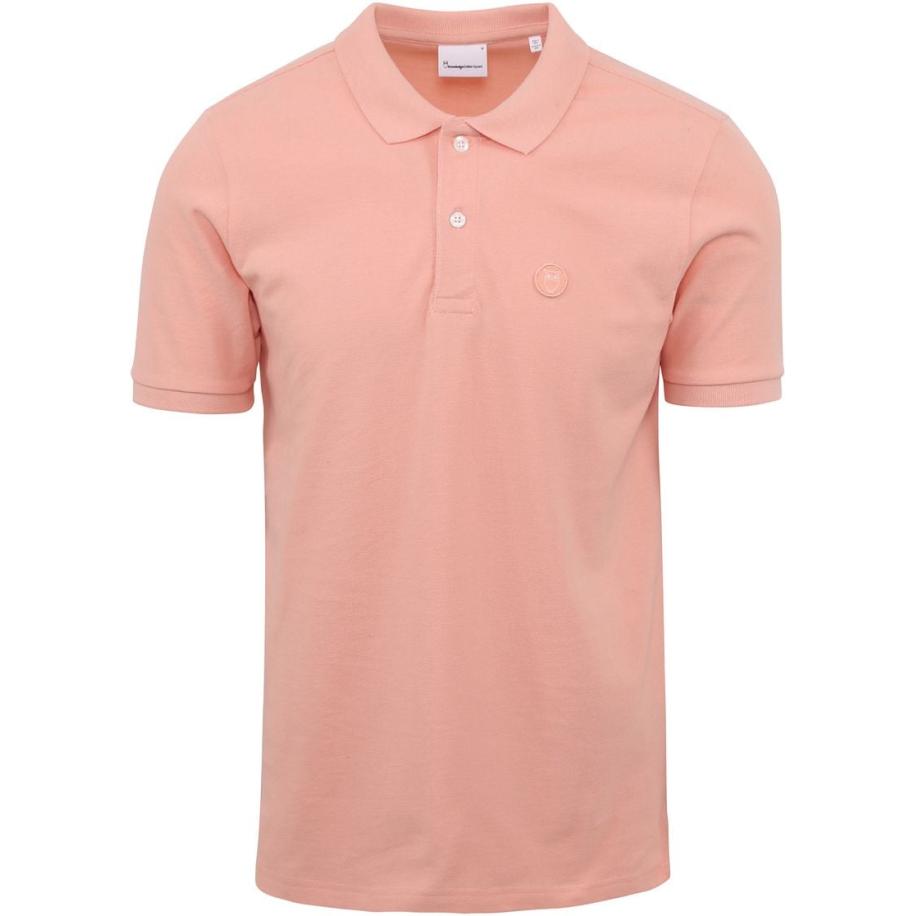 KnowledgeCotton Apparel Polo Roze Roze