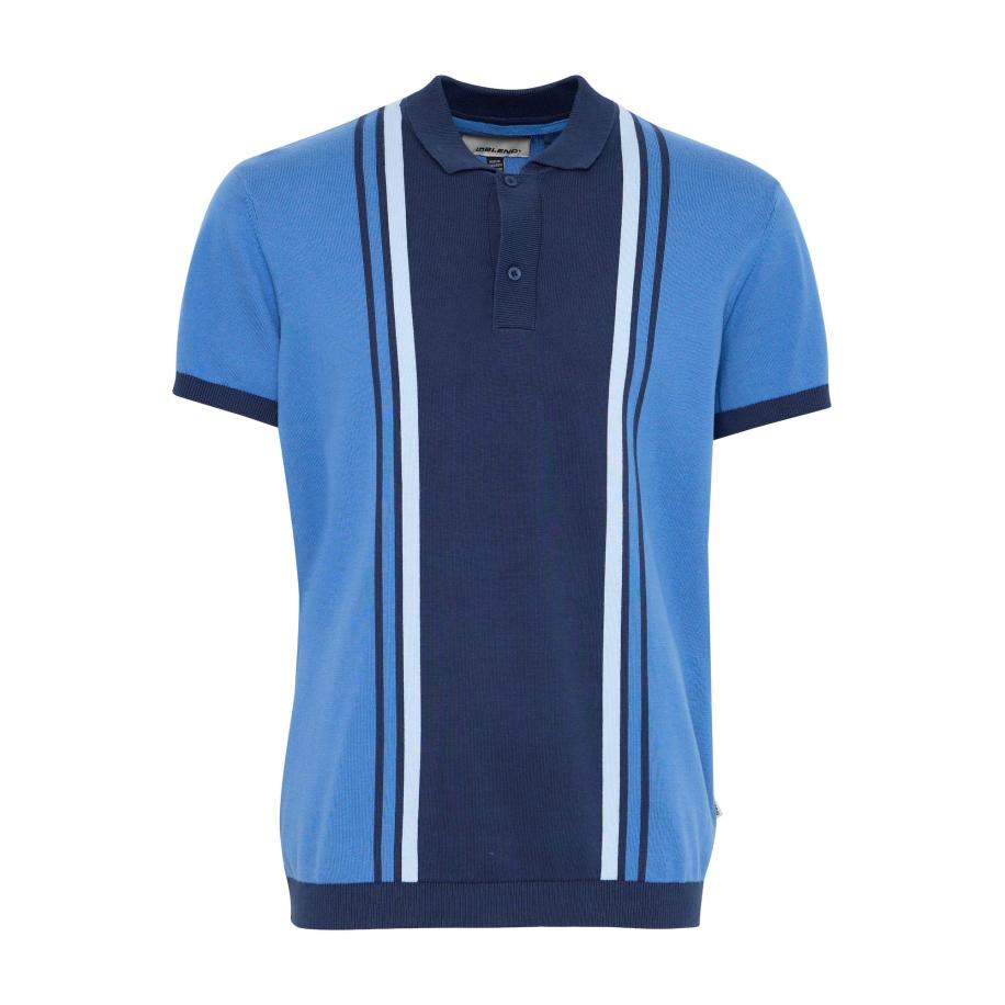 Blend BLEND Shirt blauw / donkerblauw / wit -