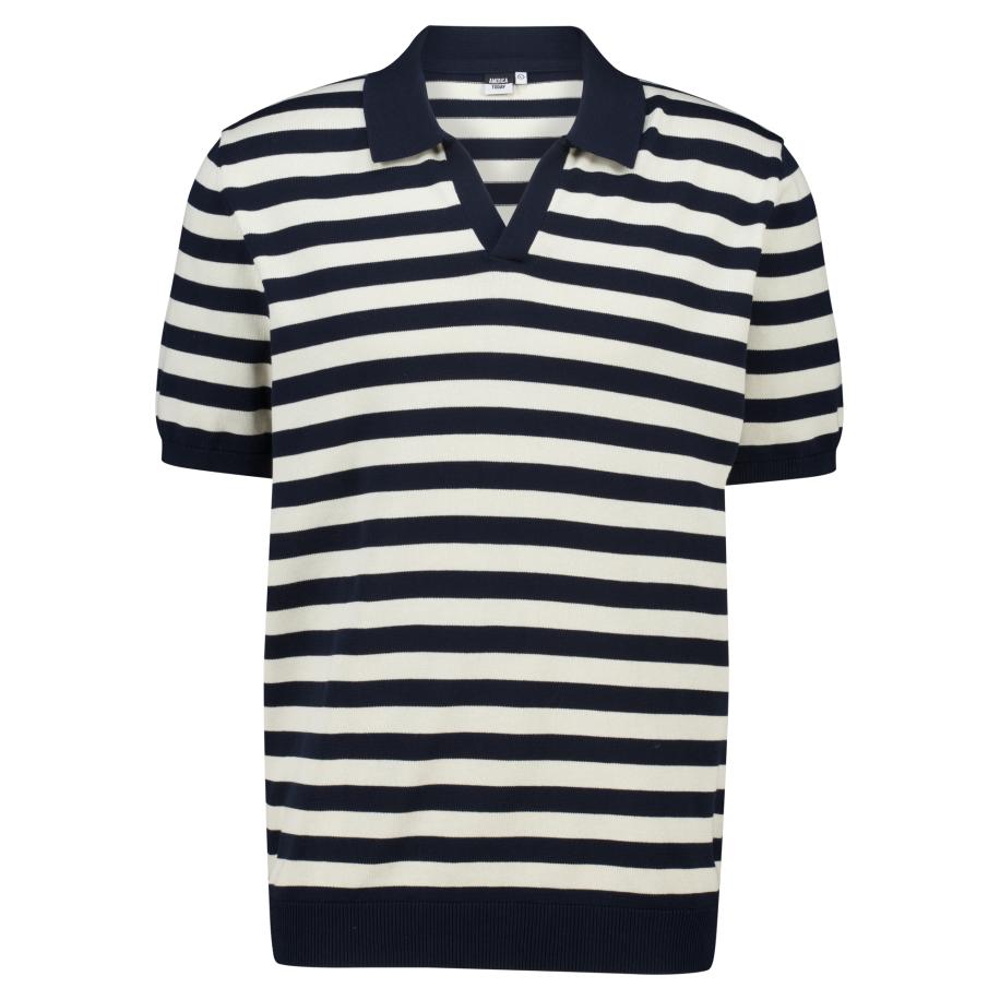 America Today Shirt zwart / wit Zwart