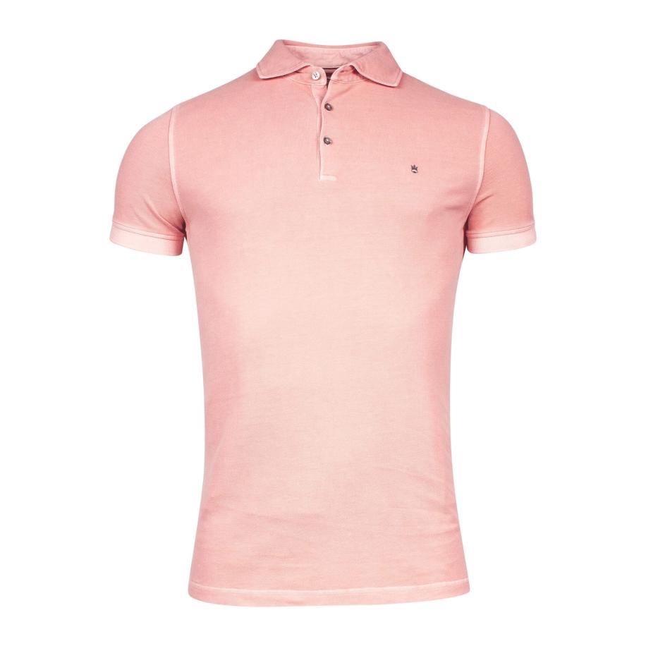 Thomas Maine Polo shirt Korte mouw roze Roze