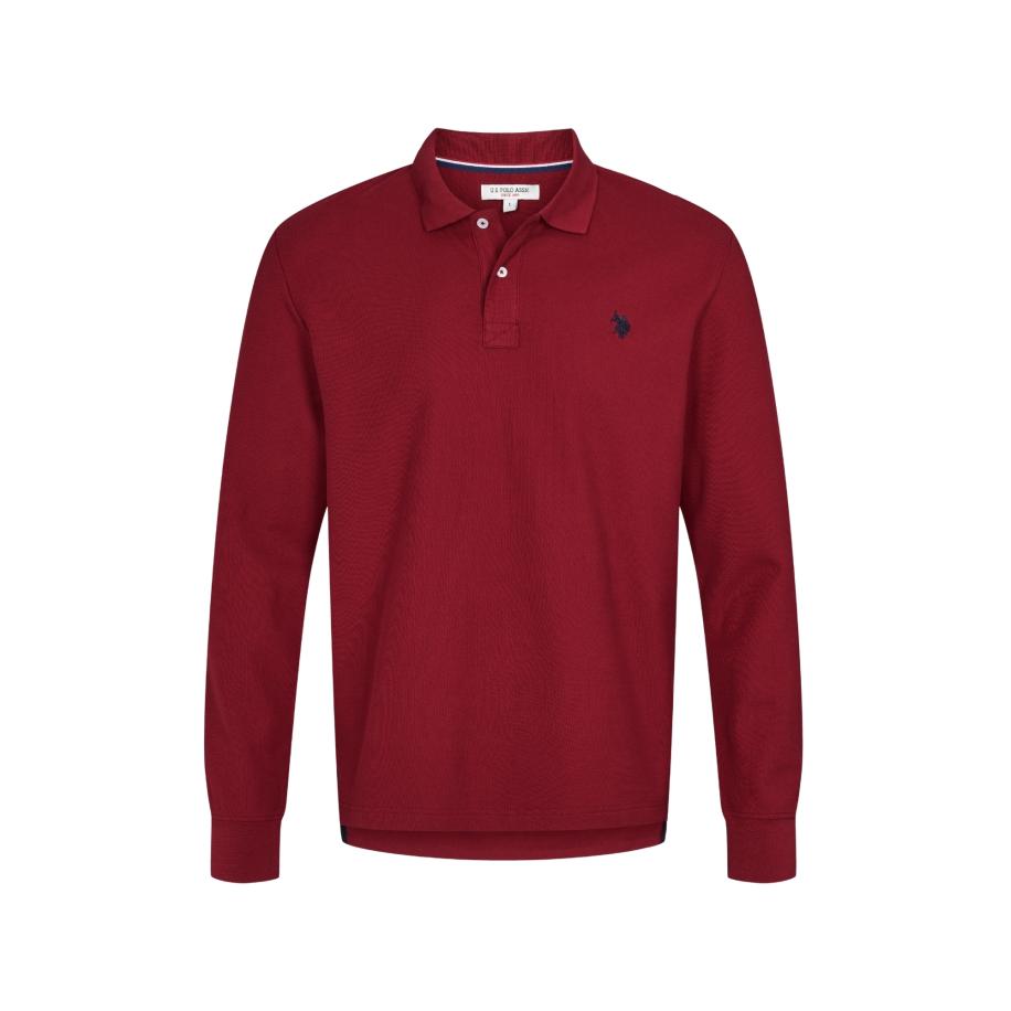 U.S. Polo Assn. U.S. POLO ASSN. Shirt Brett rood -
