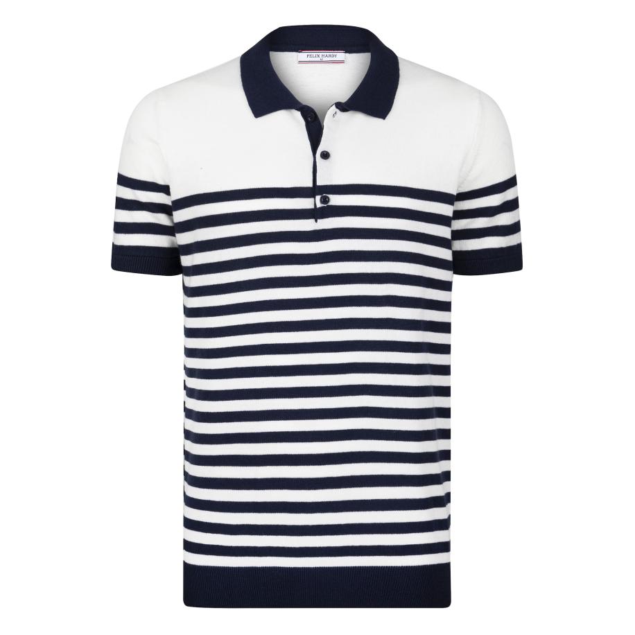 Felix Hardy Felix Hardy Shirt navy / offwhite -