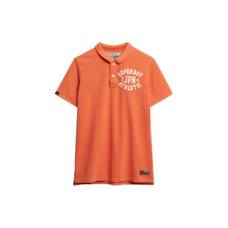 Superdry Shirt oranje / wit