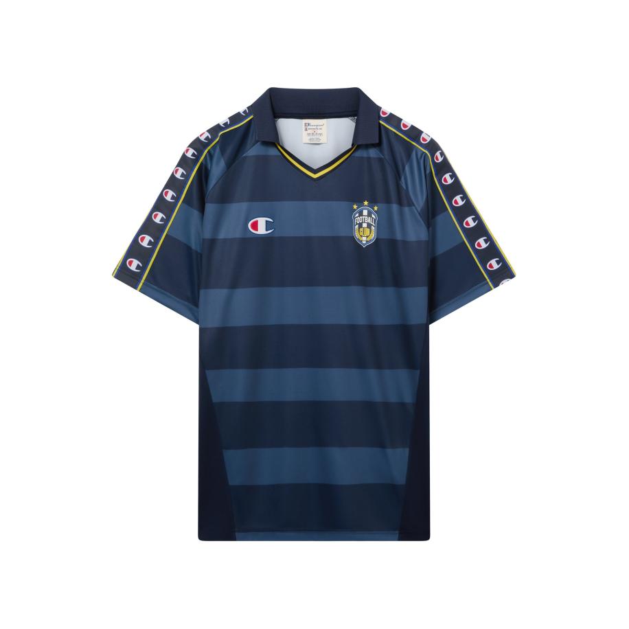 Champion Authentic Athletic Apparel Champion Authentic Athletic Apparel Shirt navy / saffier / geel / wit -