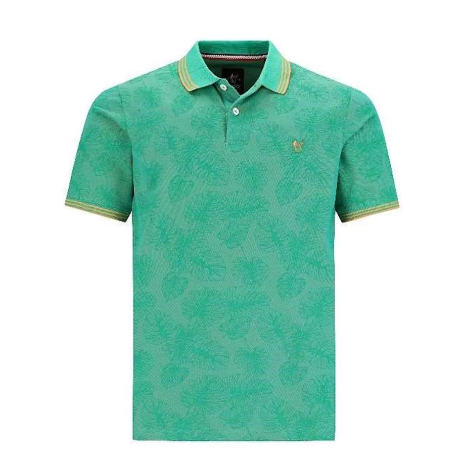 HAJO HAJO Shirt Stay Fresh oker / groen -